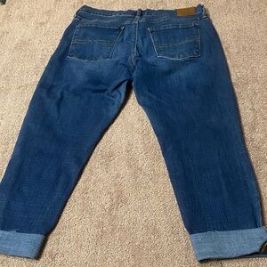 Lucky Brand Brooke Size 12/31 Blue Denim Capris Casual Comfortable